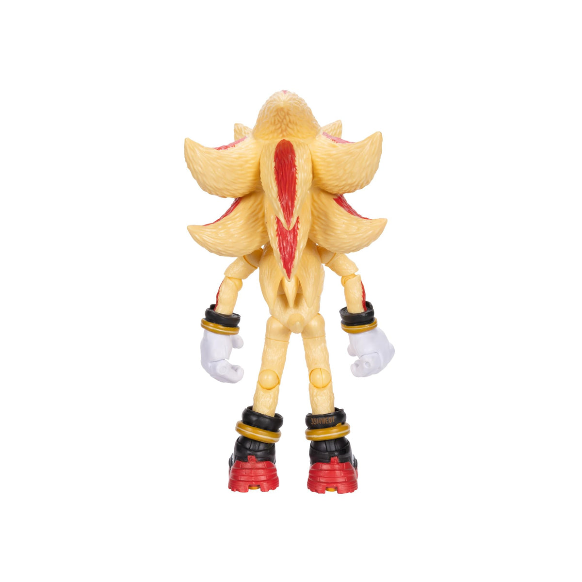 Sonic The Hedgehog Super Sonic 5in pose-action for recreating film scenes and play.