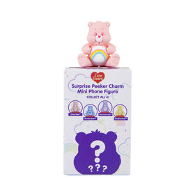 Sonix Care Bears Peekers Grumpy Bear on laptop adds nostalgic desk charm.
