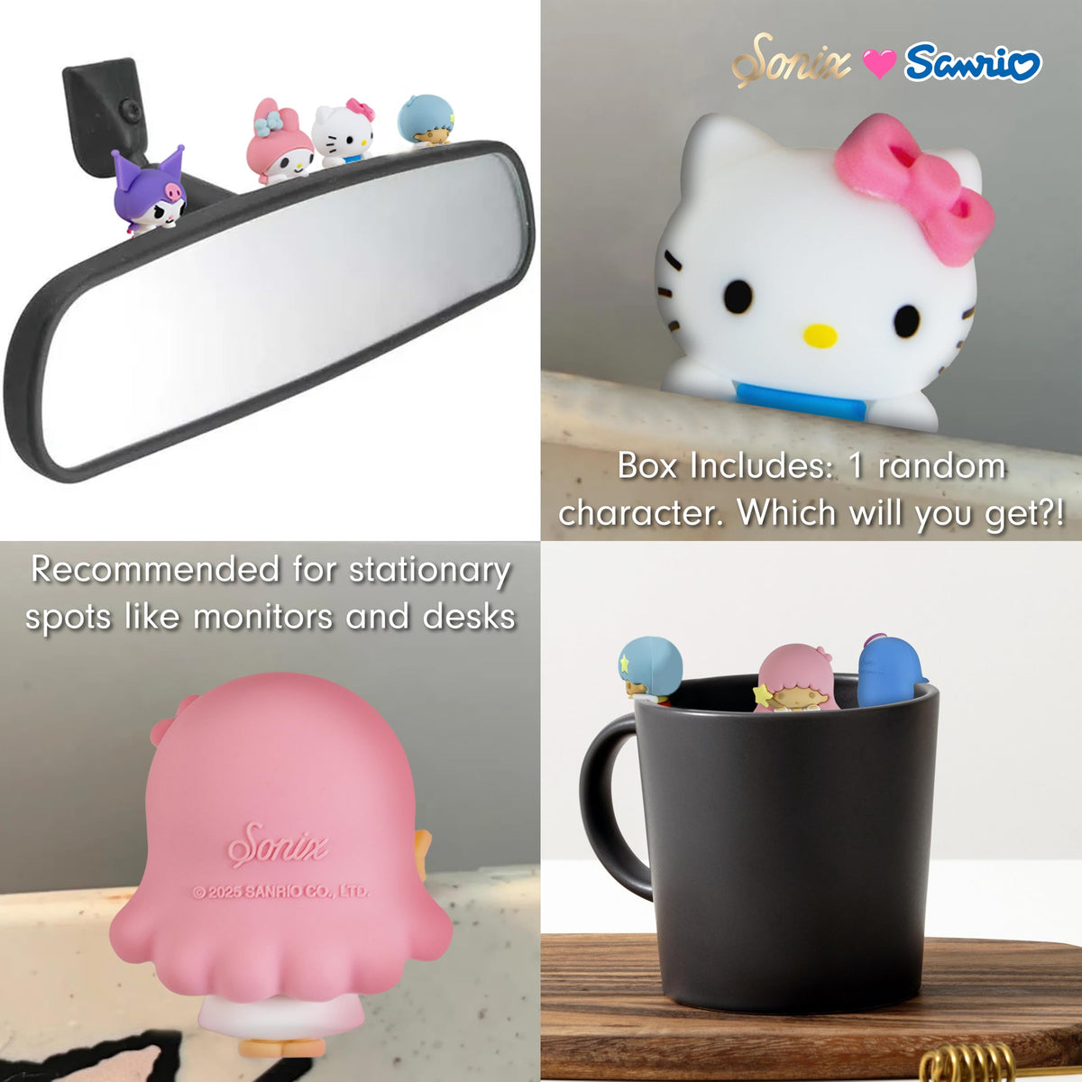 Sonix pastel-peekers mystery variant blind box adds intrigue to your setup.