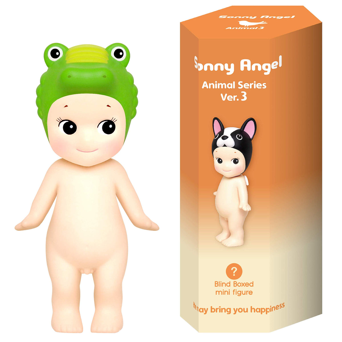 Sonny Angel Animal Series Ver.3 blind box front, a collectible mystery figure awaiting discovery