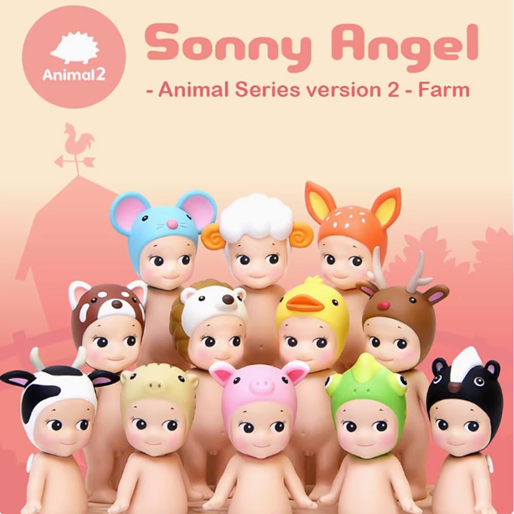 Sonny Angel Animal Version 2 mini figure, unopened blind box ideal for a surprise gift.