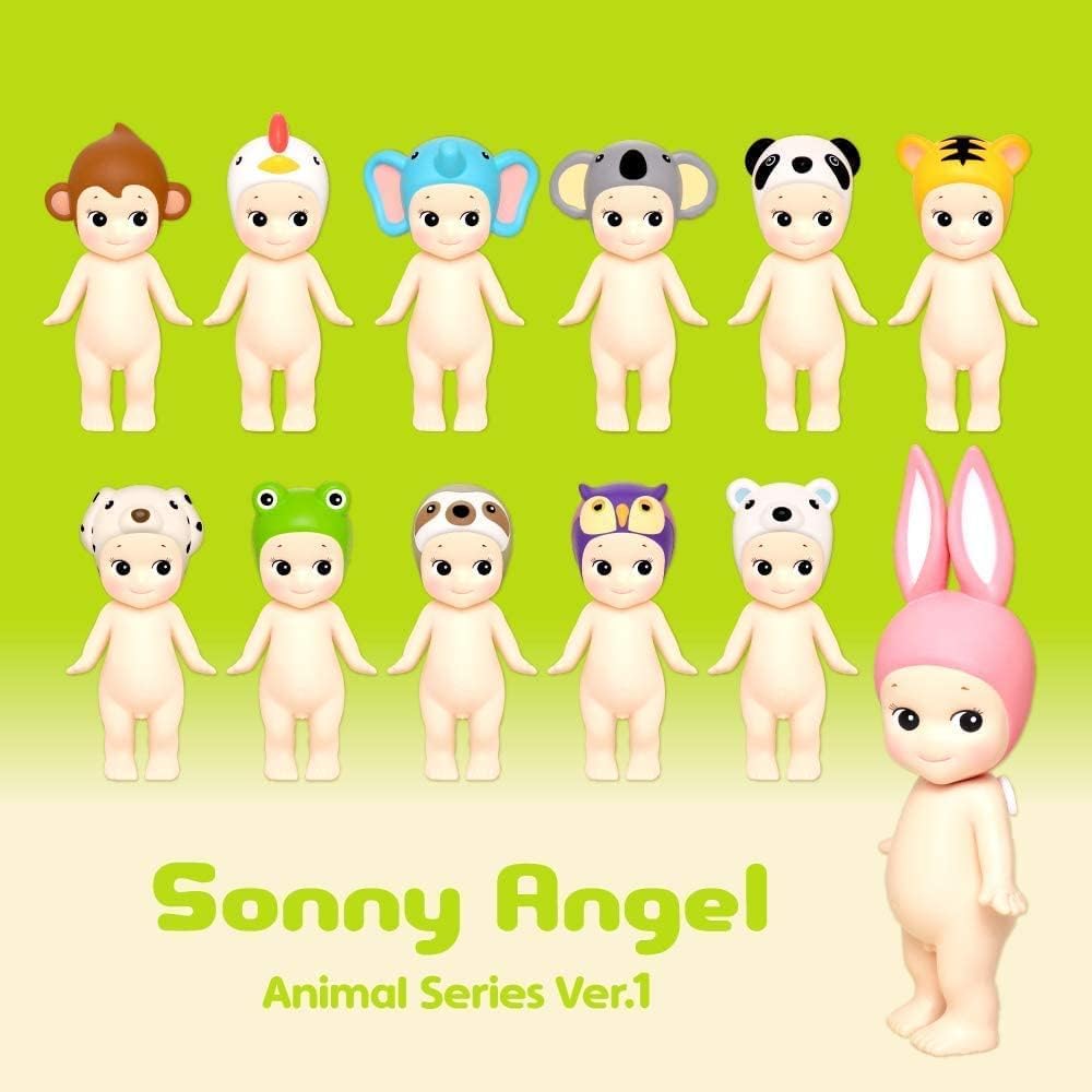 Sonny Angel Animal Version 1 side view, a mini figure for desk decor.