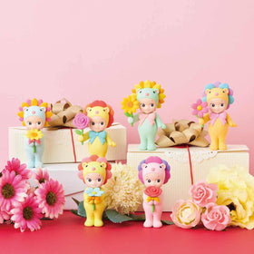 Sonny Angel Flower Gift Mint Green Sunflower Lion brightens gift moments