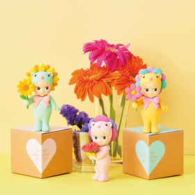 Sonny Angel Flower Gift Yellow Rose Lion adds whimsy to shelves