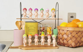 Sonny Angel Fruit Series 2019-1 Japanese-designed figure, ideal for shelf display.