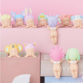 Sonny Angel Hippers Dreaming 3 closeup showcases pastel colors for calm decor