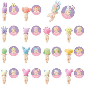 Sonny Angel Hippers Dreaming 3 packaging view highlighting mystery lineup