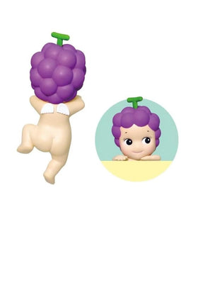Adhesive tape on Sonny Angel Hippers Harvest figure for easy desk attachment