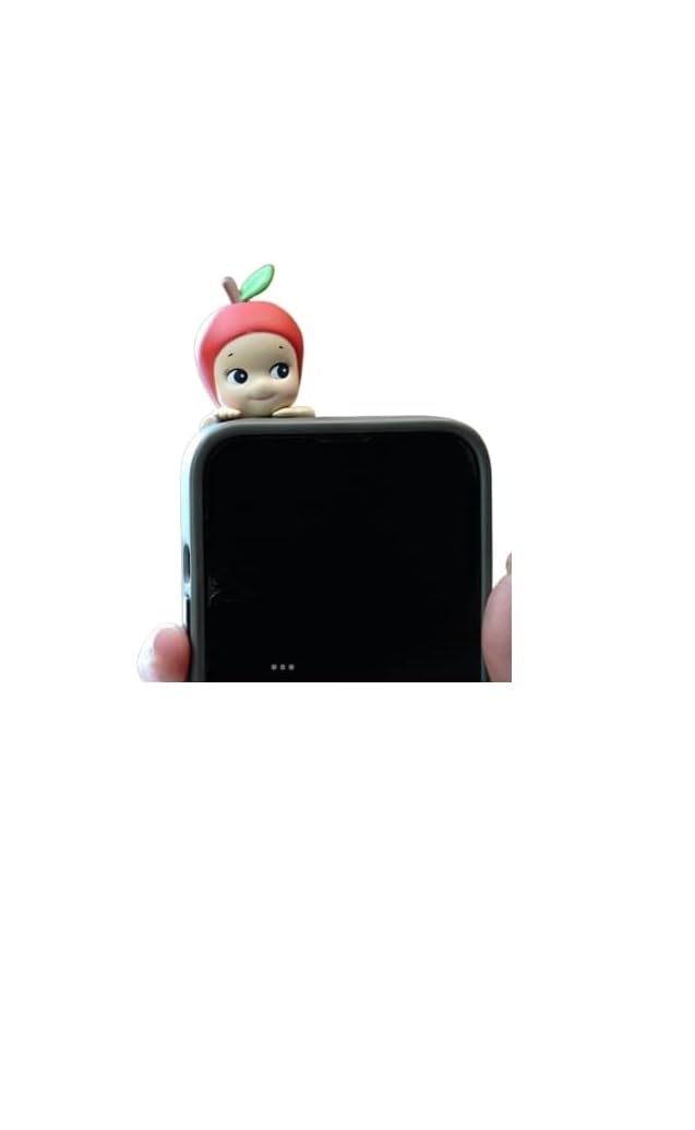 Unboxed Sonny Angel Hippers Harvest figure beside packaging