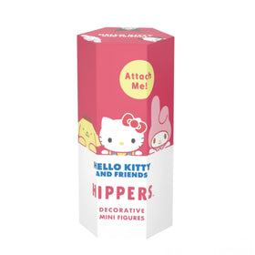 Sonny Angel Hippers Hello Kitty front view adds playful charm to laptops and items.