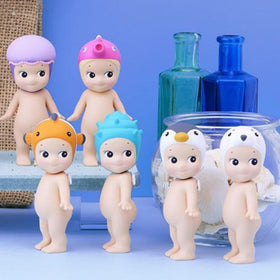 Bright marine design by Sonny Angel adds charm to any collection display.