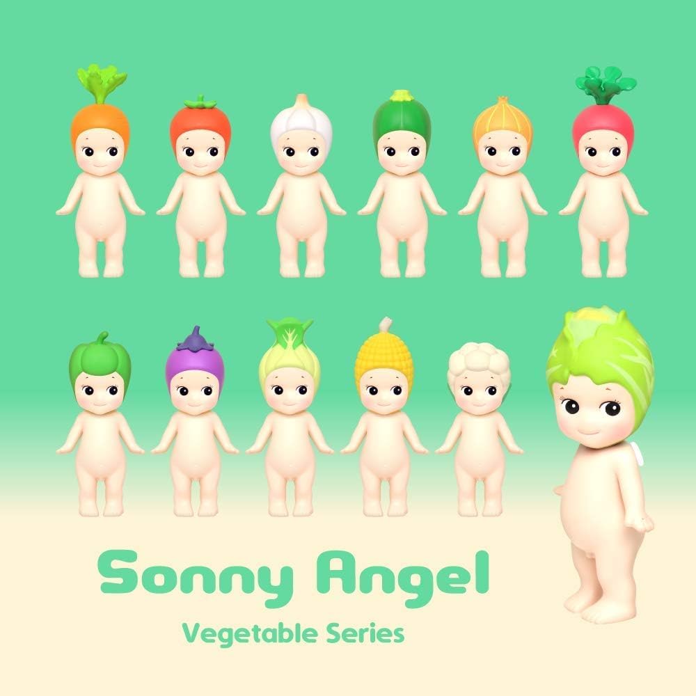 Sonny Angel pocket mini dolls measure 3 to 3.75 inches for easy shelf display.