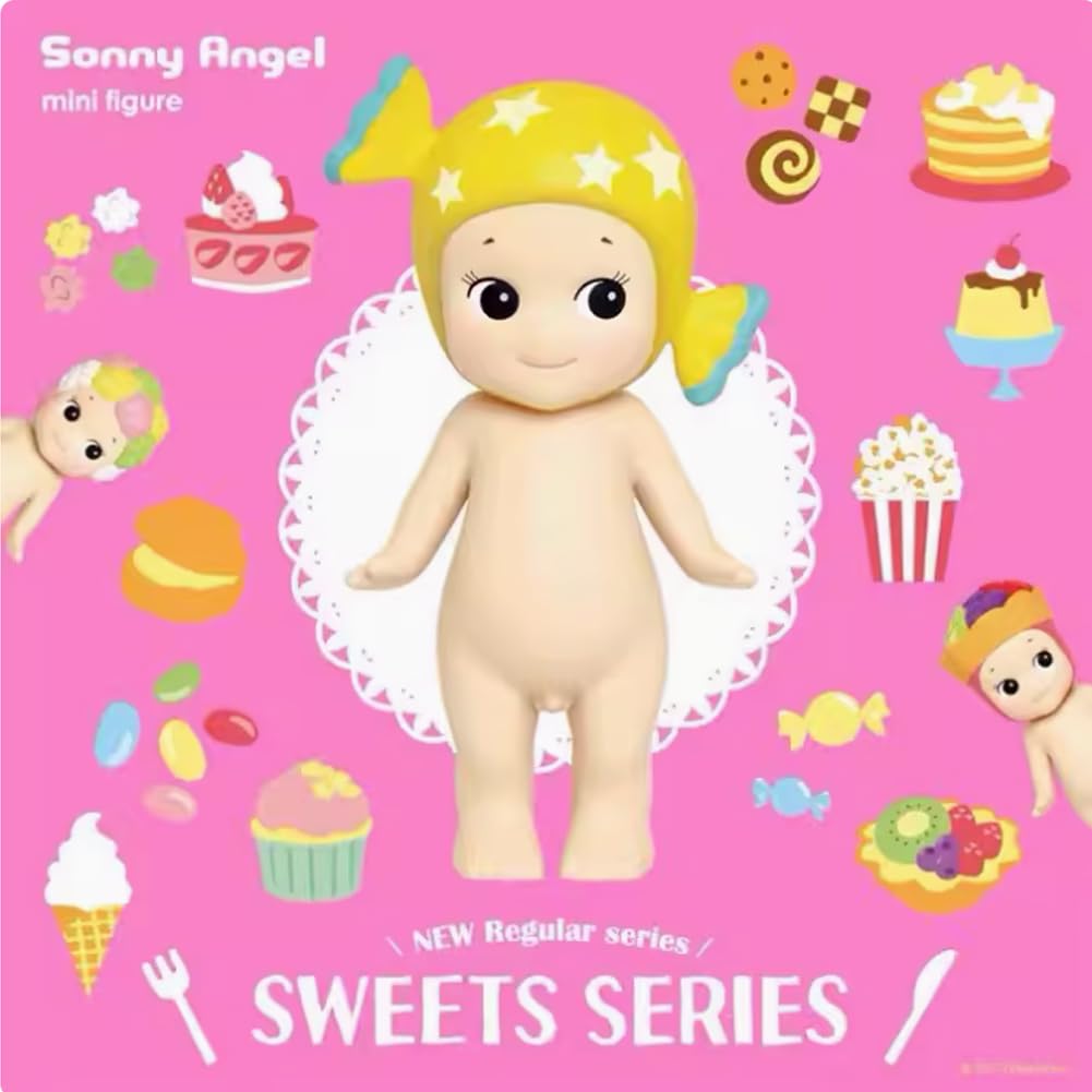 Sonny Angel Sweets mini figure in hand, perfect for gifting or collection.