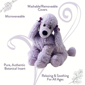 Sonoma Lavender plush faux fur cover close-up for ultra-soft comfort.
