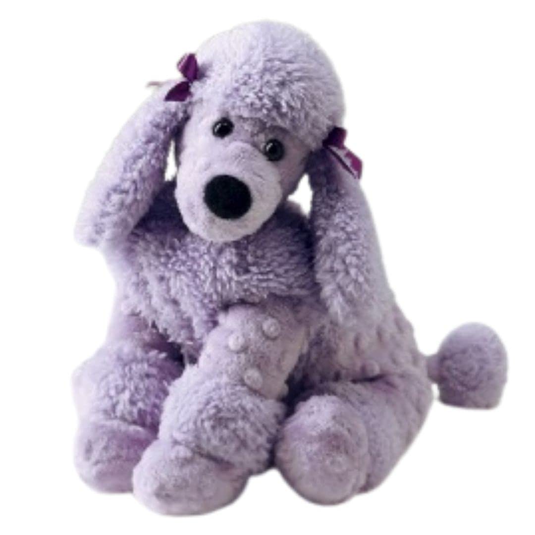 Sonoma Lavender warm hugs pillow with poodle plush for calming relaxation.