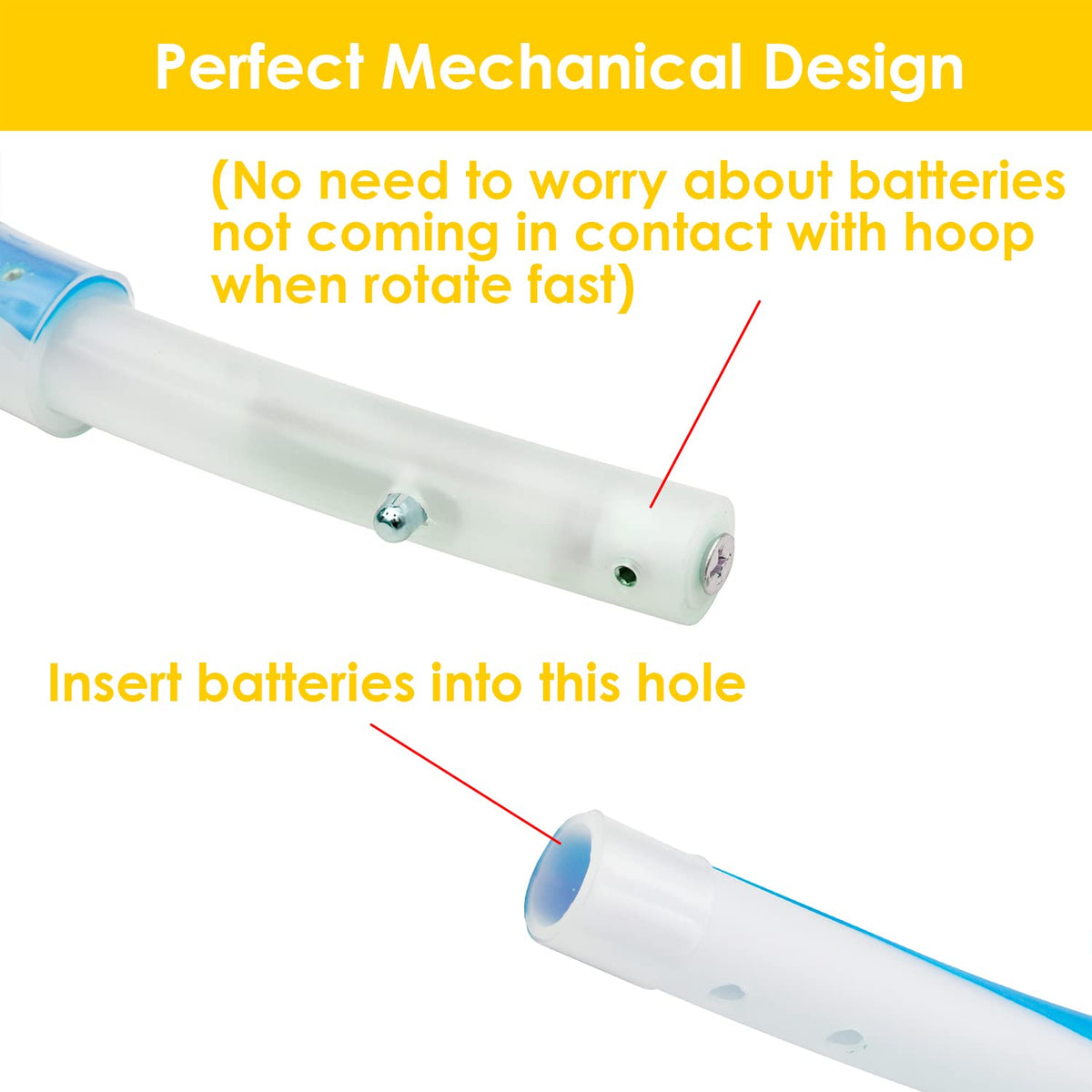 SONSA no-joint design provides a smooth, safe hoop experience.