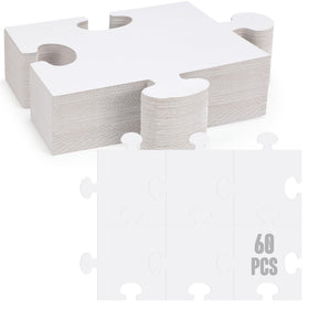 Sonwyoung blank puzzle piece 8x9 for creative drawing and play