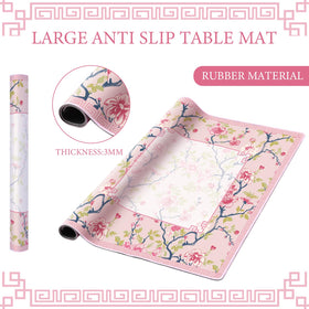 Sonwyoung chinoiserie mahjong mat 80x80 cm fits most tables beautifully.