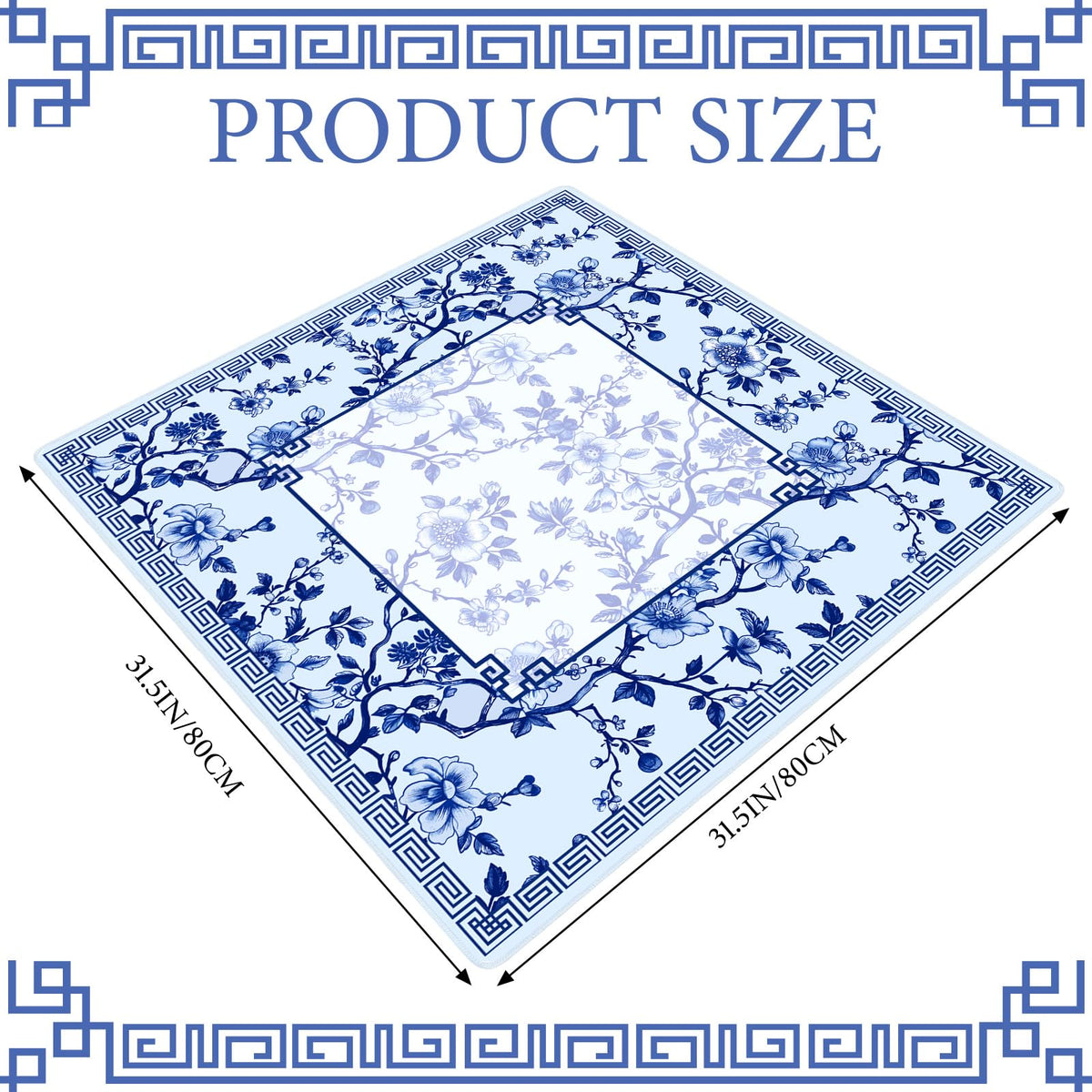 Sonwyoung chinoiserie mahjong mat carrying bag, portable setup for gaming anywhere.
