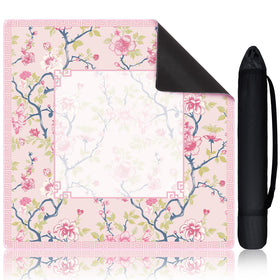 Sonwyoung chinoiserie mahjong mat with carrying bag for easy transport and storage.
