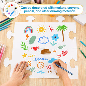 Sonwyoung reusable puzzle sheets support imaginative learning activities