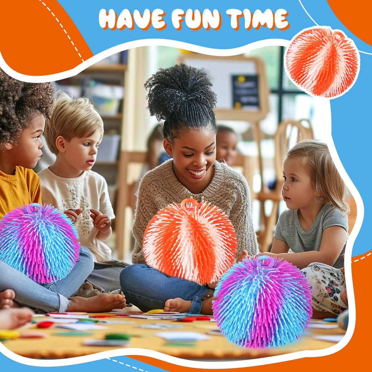 Sonwyoung grip-friendly sensory ball designed for squeezing and juggling.