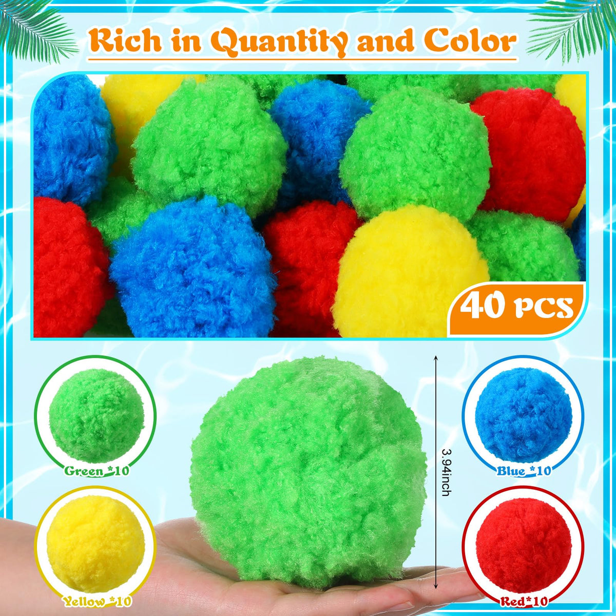 Sonwyoung red water balls color pack ideal for splash battles in the yard