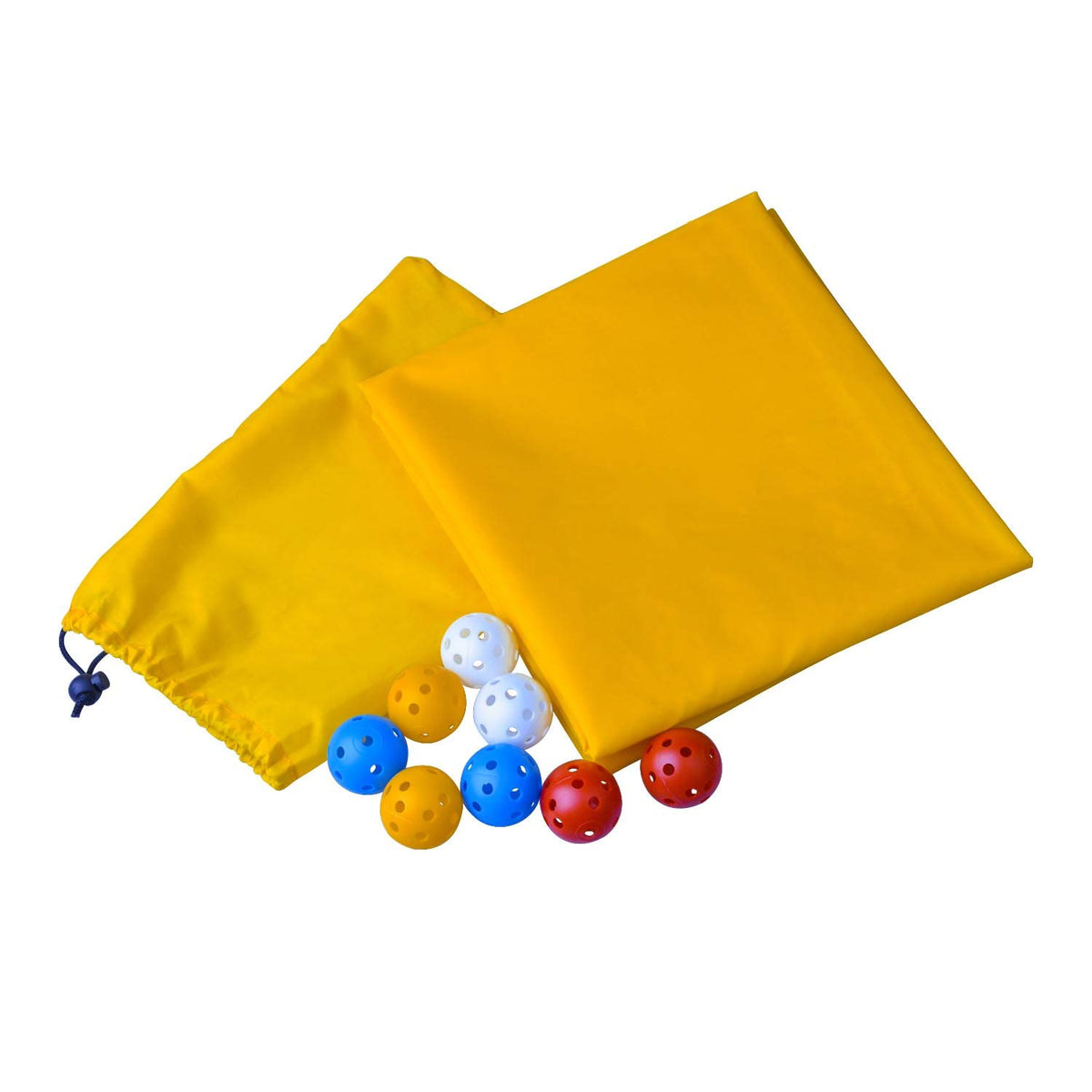 Sonyabecca 85 by 57 inch tarp fully spread for immersive team challenges.