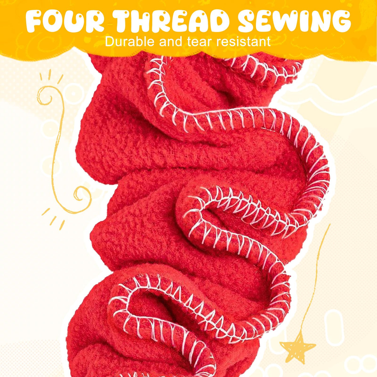 Sonyabecca four-color border play encourages border marking and directional movement.
