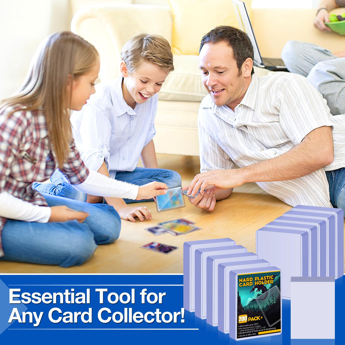 Sooez 400 Card Sleeves display-ready pack ready for organization and shelving.