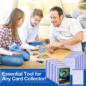 Sooez 400 Card Sleeves display-ready pack ready for organization and shelving.