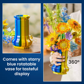 SOOLIO adjustable stems enable tailored height and bouquet shape