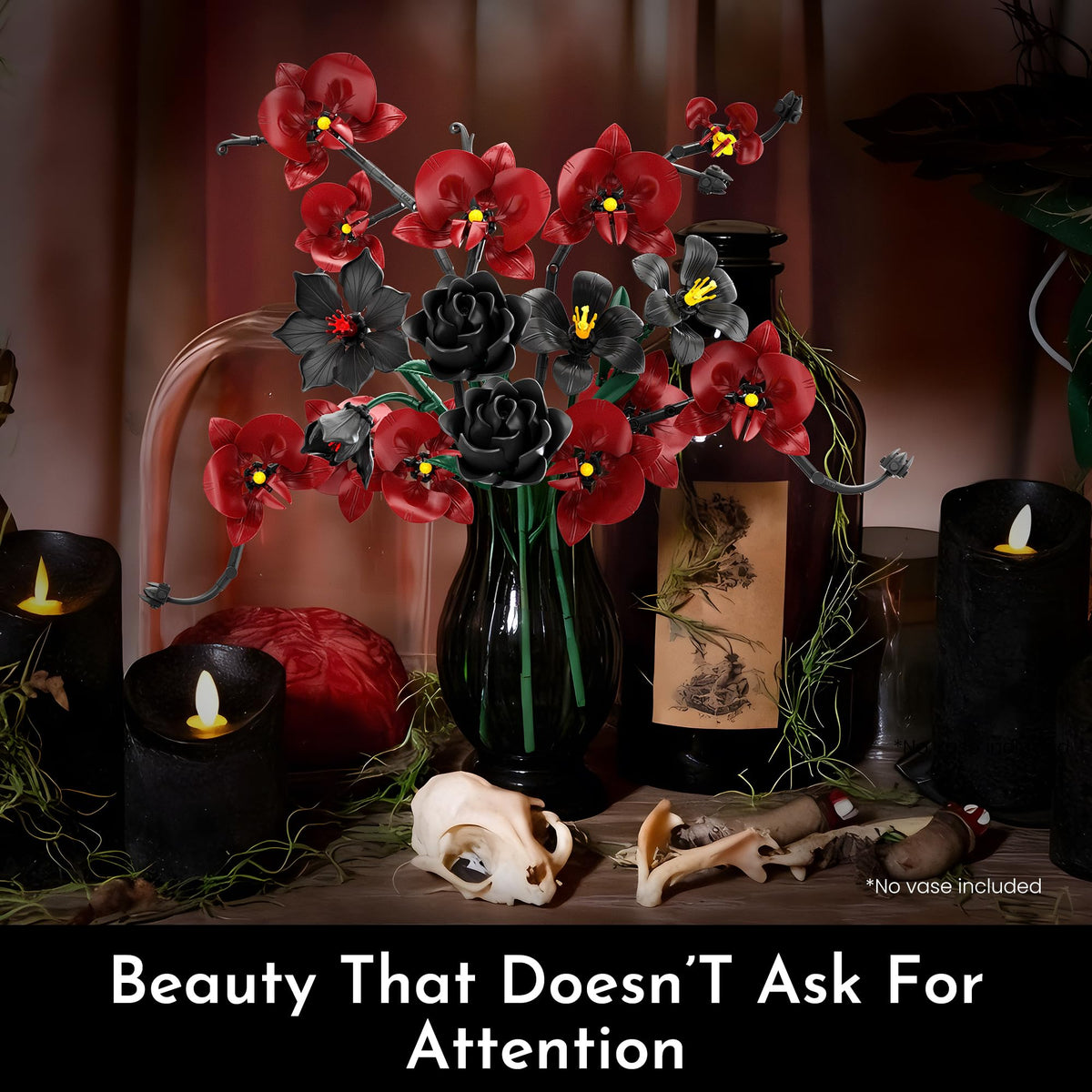 SOOLIO bouquet kit with adjustable stems and removable petals for customization.