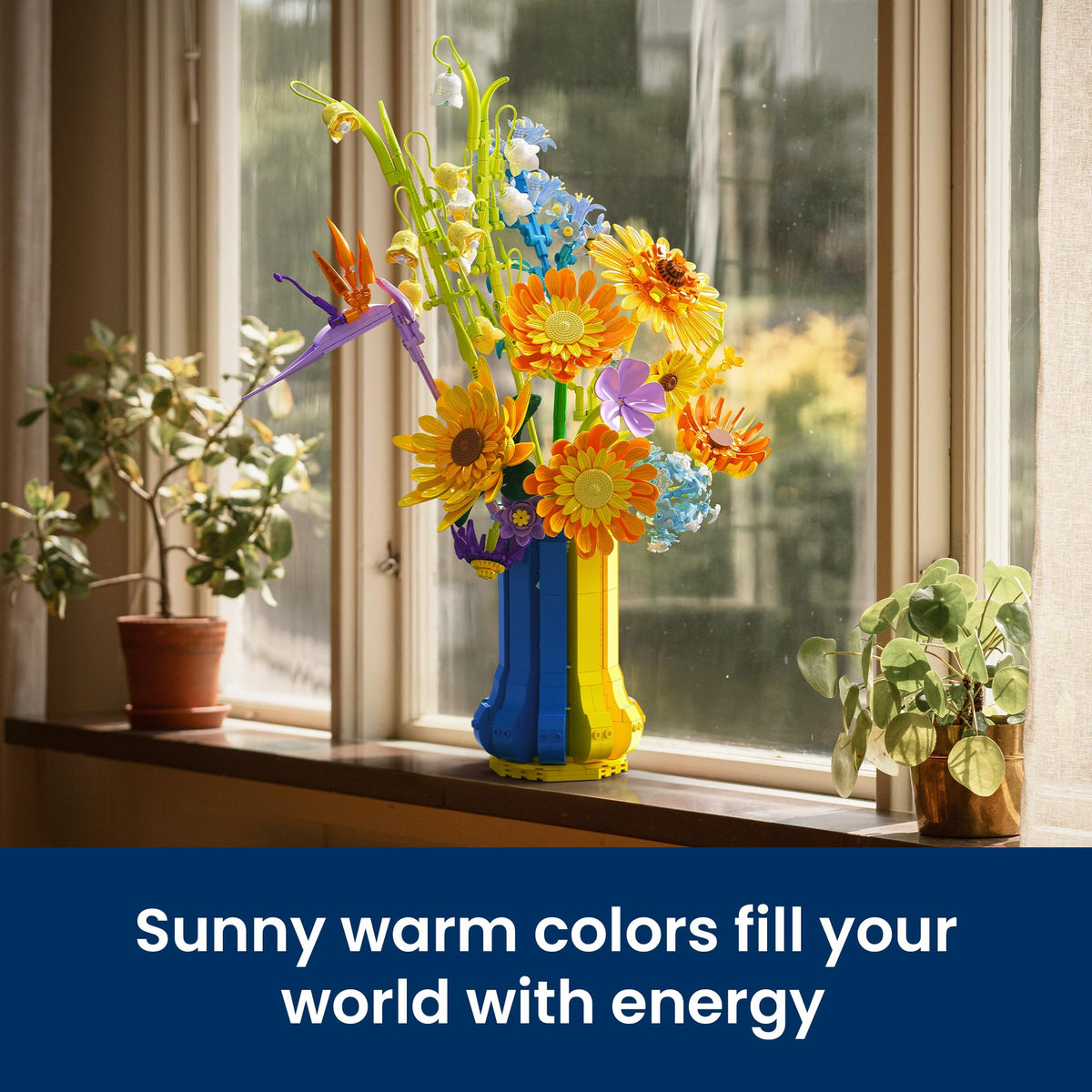 SOOLIO colorful petals and leaves let you customize your own bouquet
