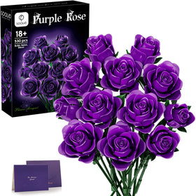 SOOLIO Mothers Day Rose Building Set packaging showcases a gift-ready presentation for memorable gifting.