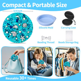 Sooppervix bead-infused pad showcases reusable design for continual play.