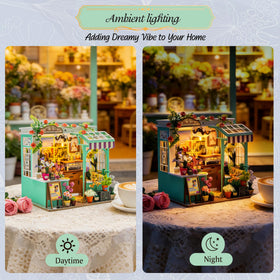 Soothee Alice's Garden delicate paper flowers add vintage charm to the scene