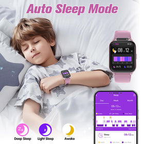 Sootingot kids smartwatch heart rate tracking supports daily wellness awareness