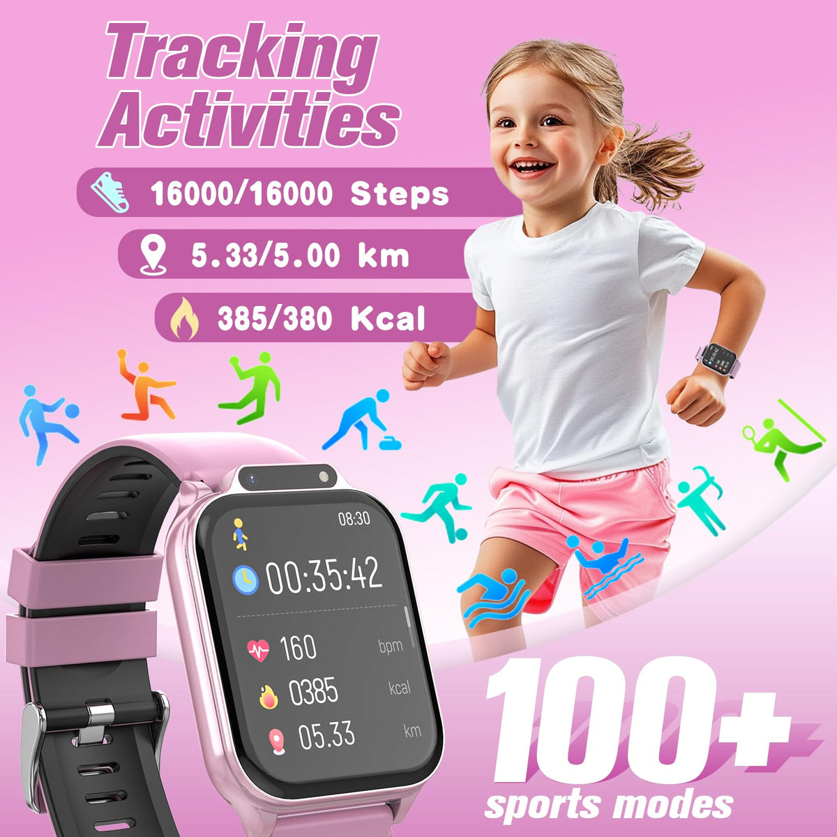 Sootingot smartwatch IP68 waterproof design handles splashes and small spills