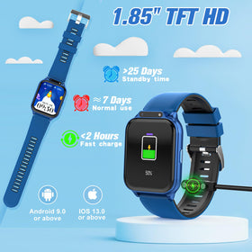 Sootingot Kids Smartwatch silicone band delivering durable, comfortable wear