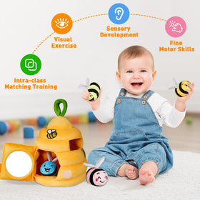 Sortnic foldable map becomes a colorful play mat for crawling exploration