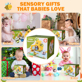 Sortnic beehive doubles as whimsical nursery decor for calm sensory play