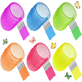 Sosation 24-piece kids telescopic butterfly net assembly for outdoor catching.