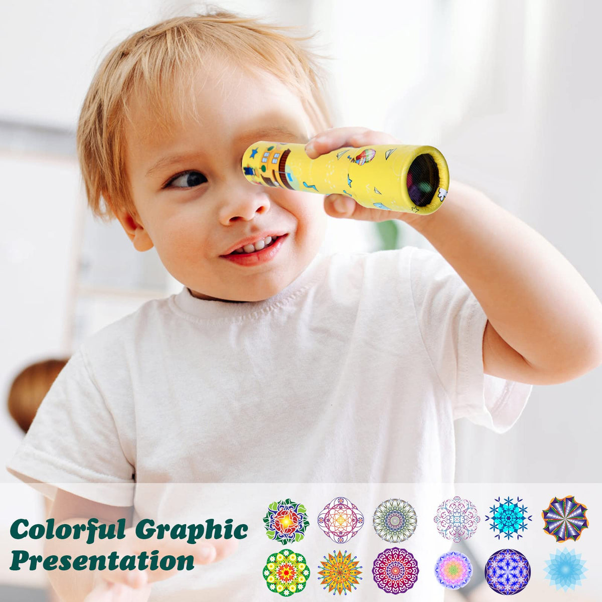 Sosation classic vintage kaleidoscope offers timeless fun and tactile delight.