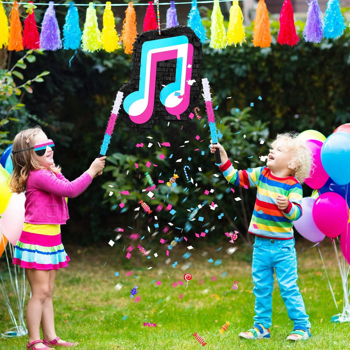 Sosation confetti bag adds color and celebration accents