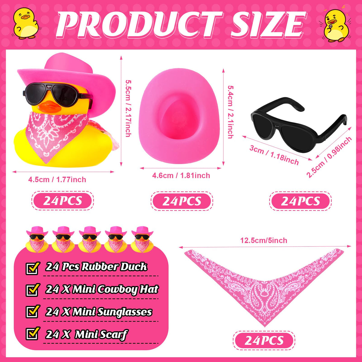 Sosation cowboy duck hat enhances DIY styling for parties and gifts.