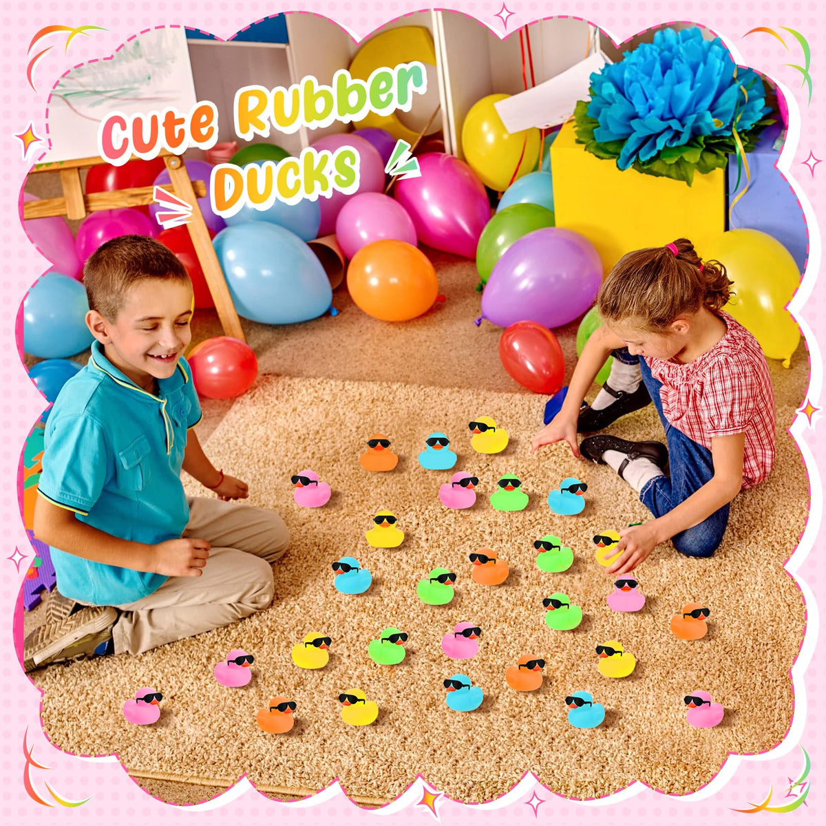 Sosation 36-pack ducks neatly stored in a compact box for easy use