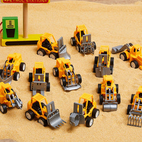 Sosation dump truck pullback toy suitable for cake toppers