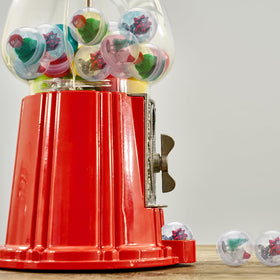Sosation capsules used for Easter, Valentine's, Halloween party favors.