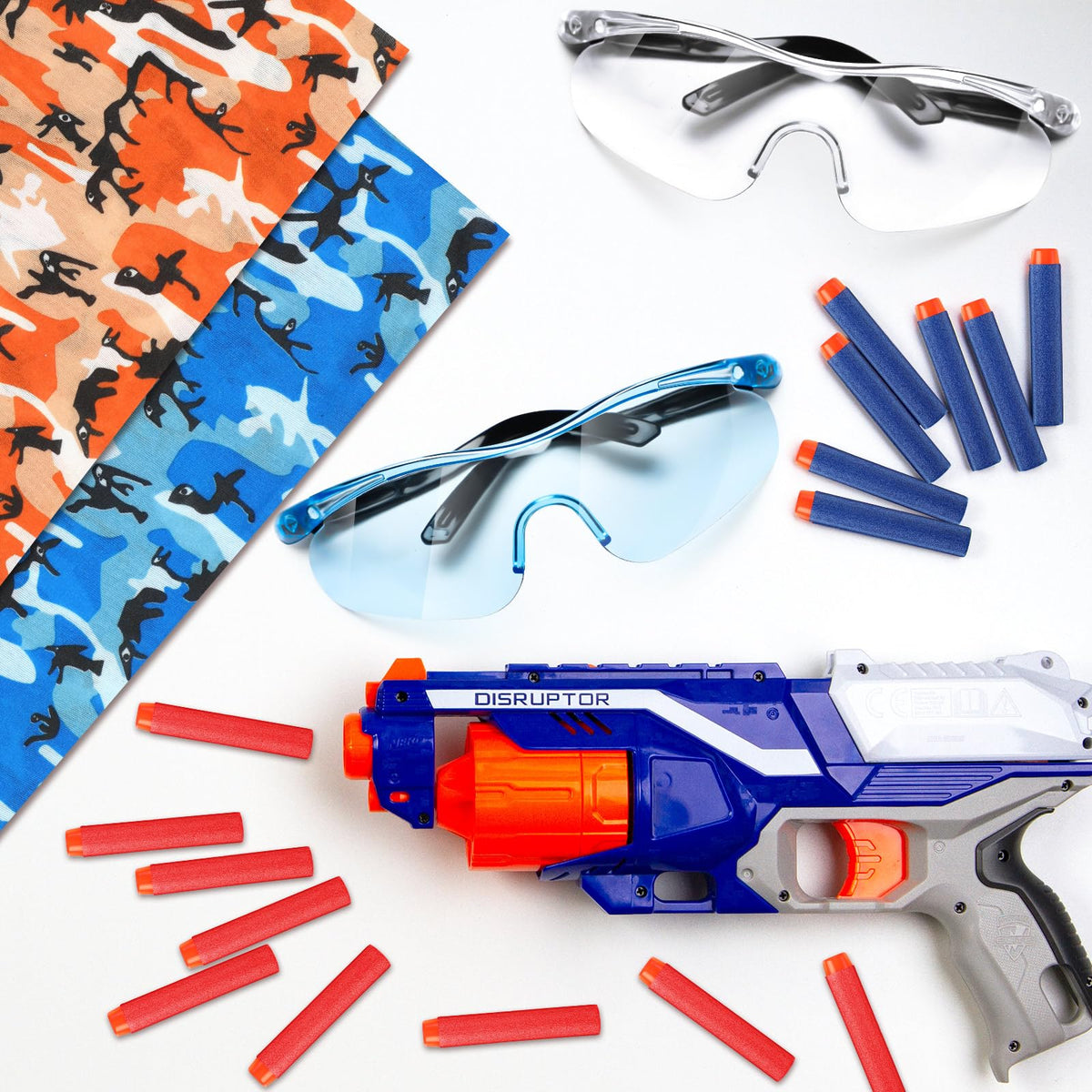 Sosation foam darts visual focus ensures safe Nerf play and compatibility